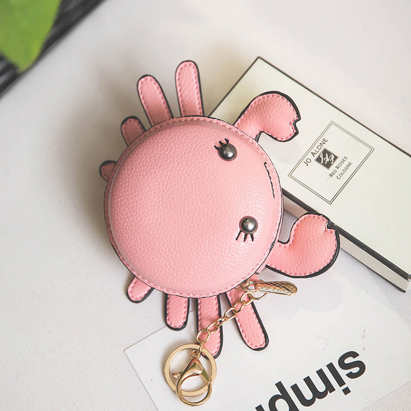 Small Crab Coin Purse – Cute Mini Wallet for Kids & Adults