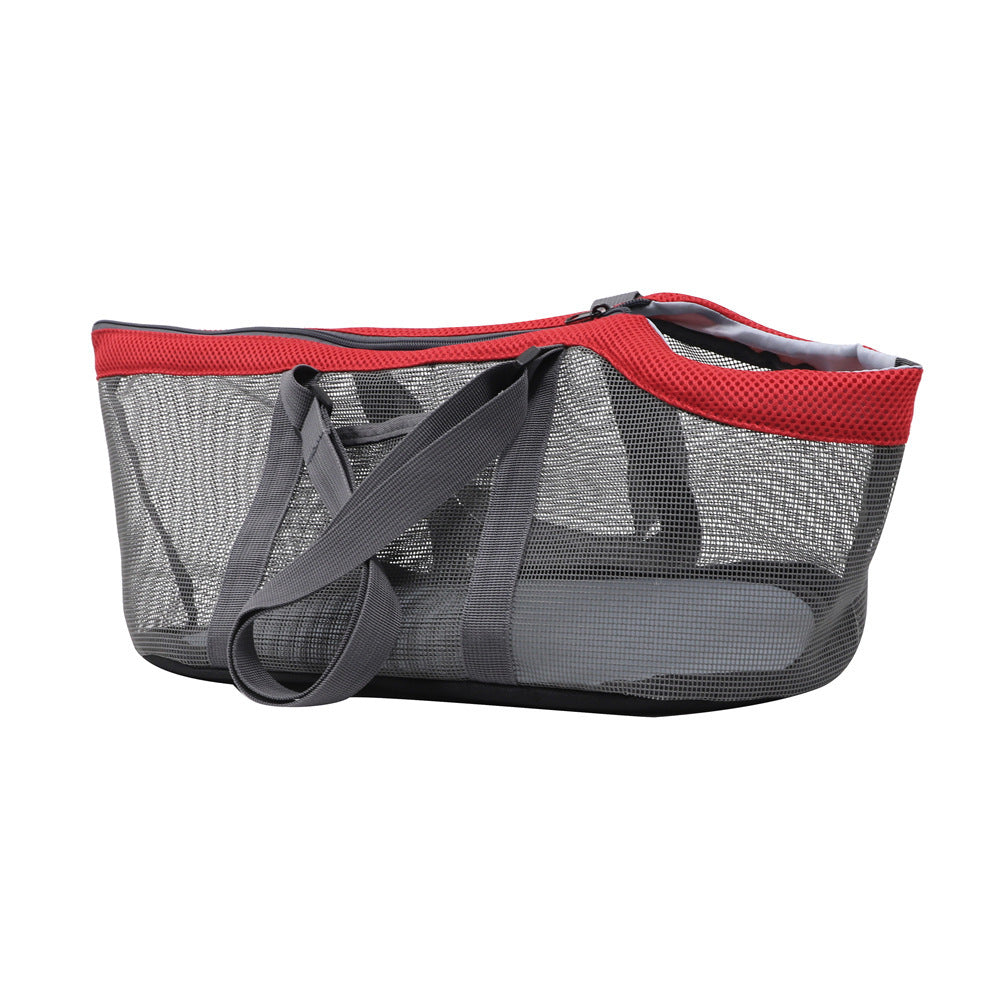 Portable Foldable Pet Panoramic Breathable Large-Capacity Handbag