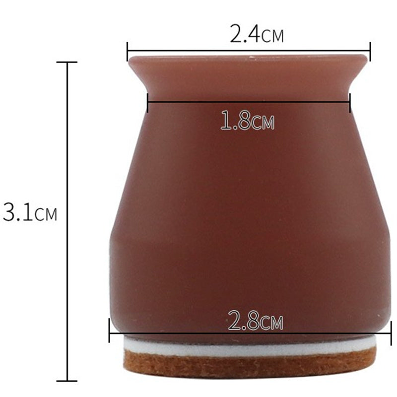 Felt Silicone Tables And Chairs Stool Leg Covers