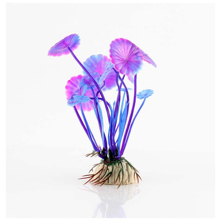 Aquarium Simulation Tank Landscaping Ornaments Plant
