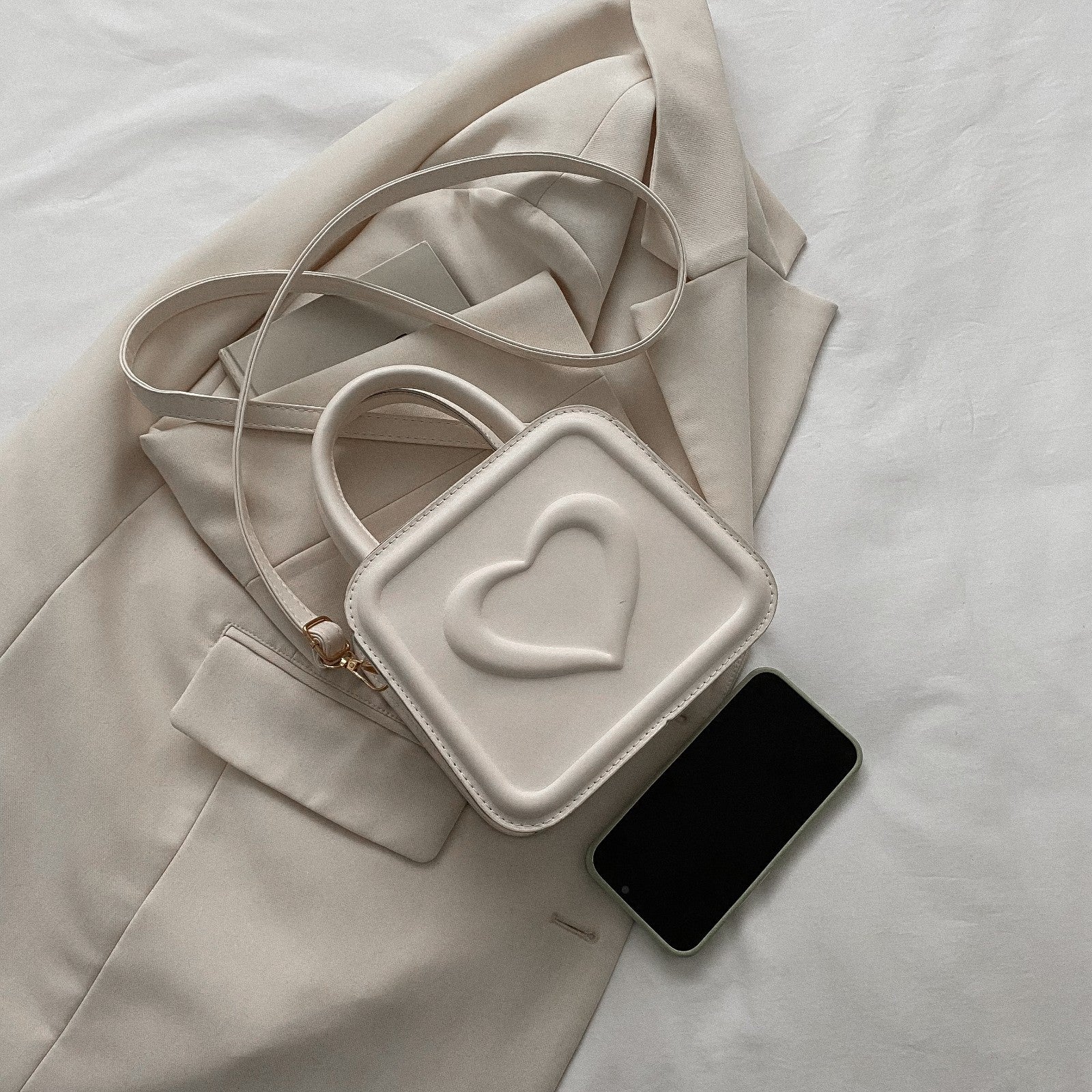 Love Small Square Bag – Casual Fashion Shoulder Crossbody Bag