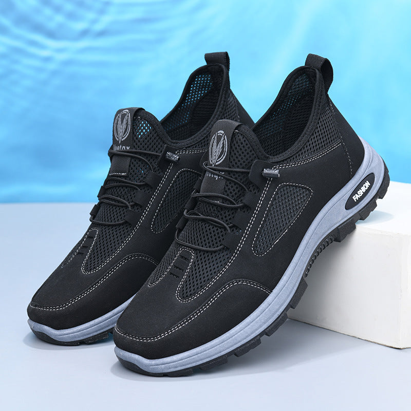 Unisex Low Top Climbing Boots Mesh Lining Breathable