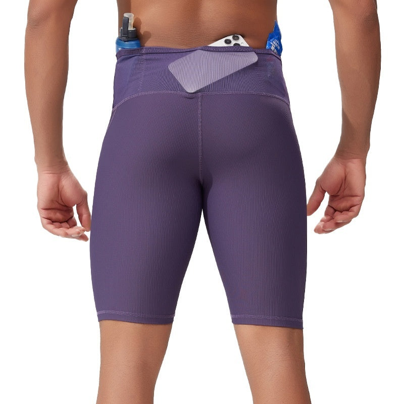 Gradient Cropped Pants – Fashion Workwear Trousers for Men