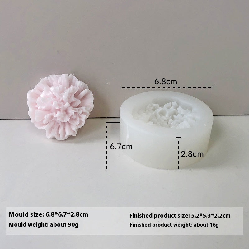 Flower Aromatherapy Candle Silicone Mold DIY