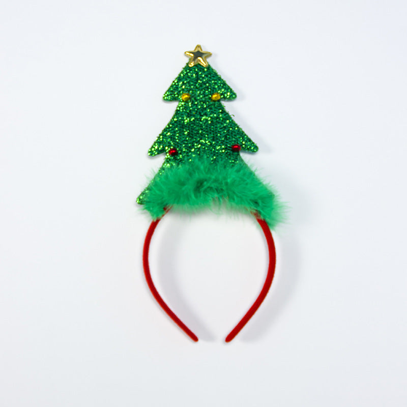 Snowflake Antlers Christmas Decoration Headband