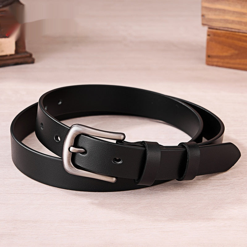 Women's First Layer Cow Leather Belt