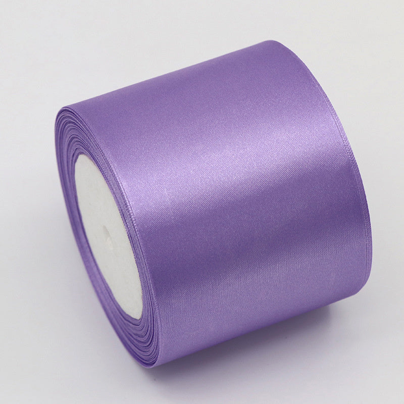 8CM Wide Ribbon Silk Colored Ribbons – Wedding, Craft, and DIY Decorations