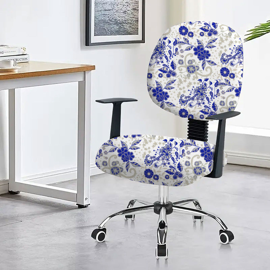 Universal Elastic Polyester Office Computer Chair Armrest Cover