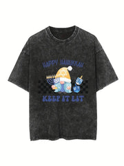 Men's Printed Short Sleeved Shirt