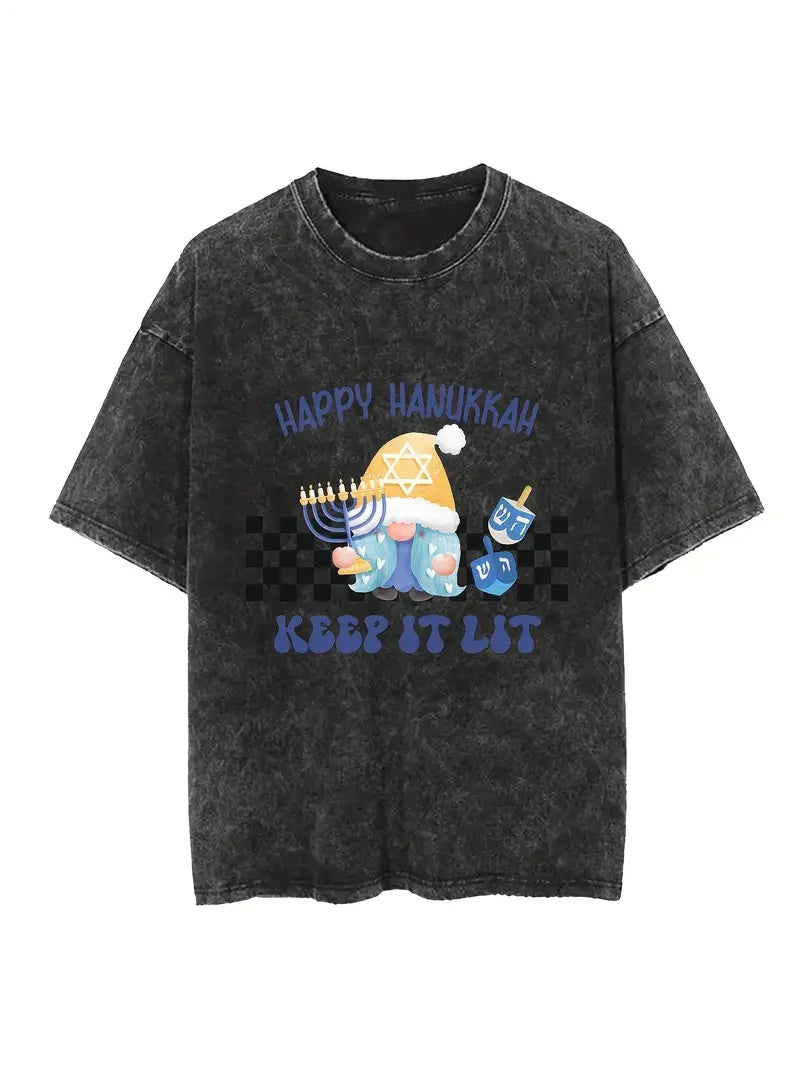 Men's Printed Short Sleeved Shirt