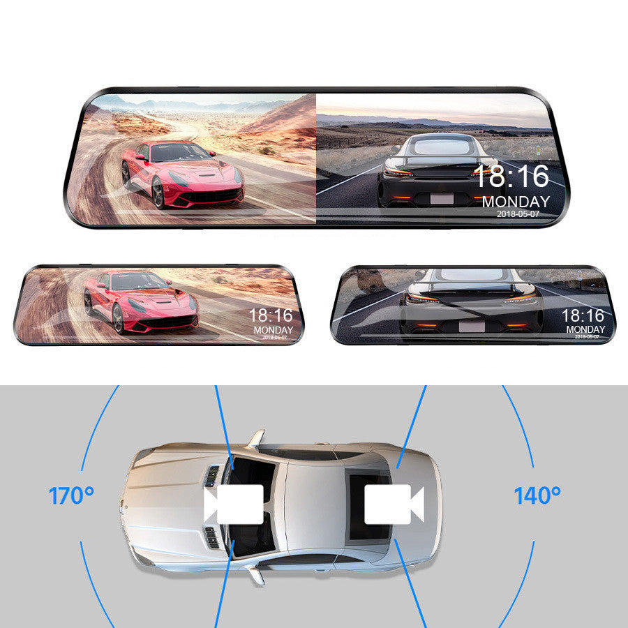 HD Media Rearview Mirror – For Driving Recorder & Reversing Camera