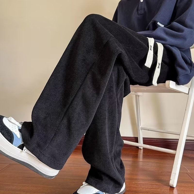 Men’s Corduroy Fleece Padded Warm Winter Pants