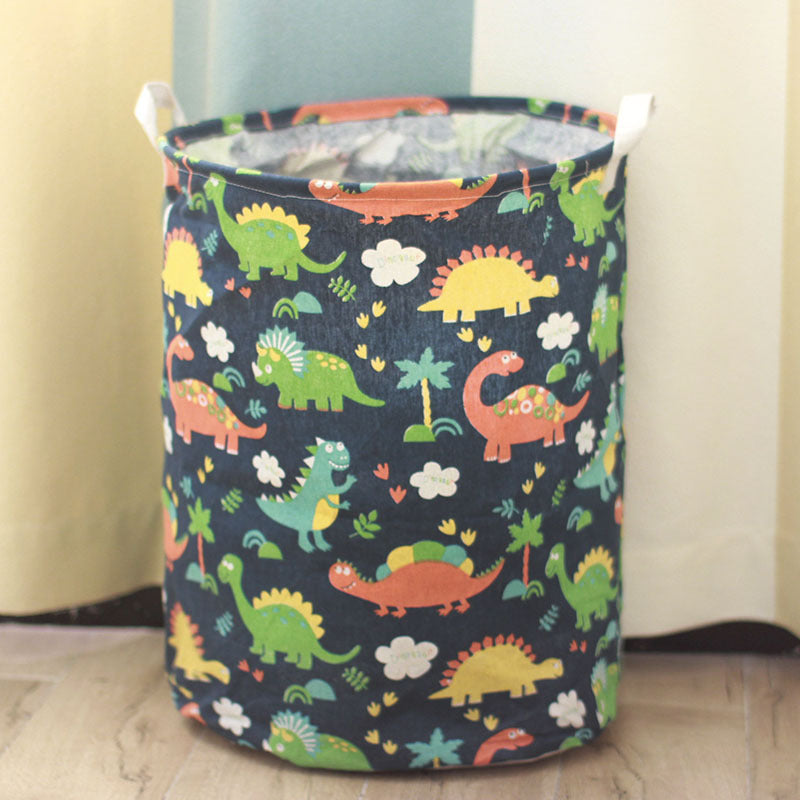 Fabric Dirty Clothes Basket Folding Storage