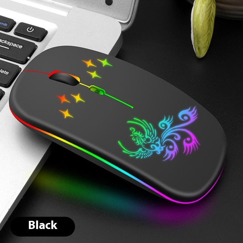 Rechargeable Wireless Bluetooth Luminous Mouse