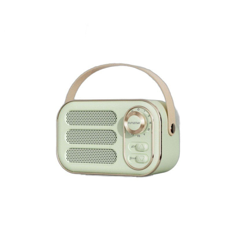 Plastic Bluetooth Retro Mini Speaker For Car And Desk