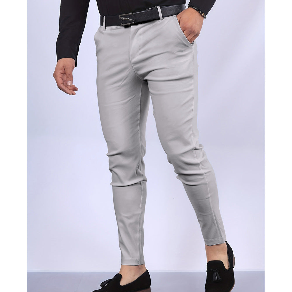 Men’s Chinese Linen Pants – Retro Loose Straight-Leg Casual Trousers