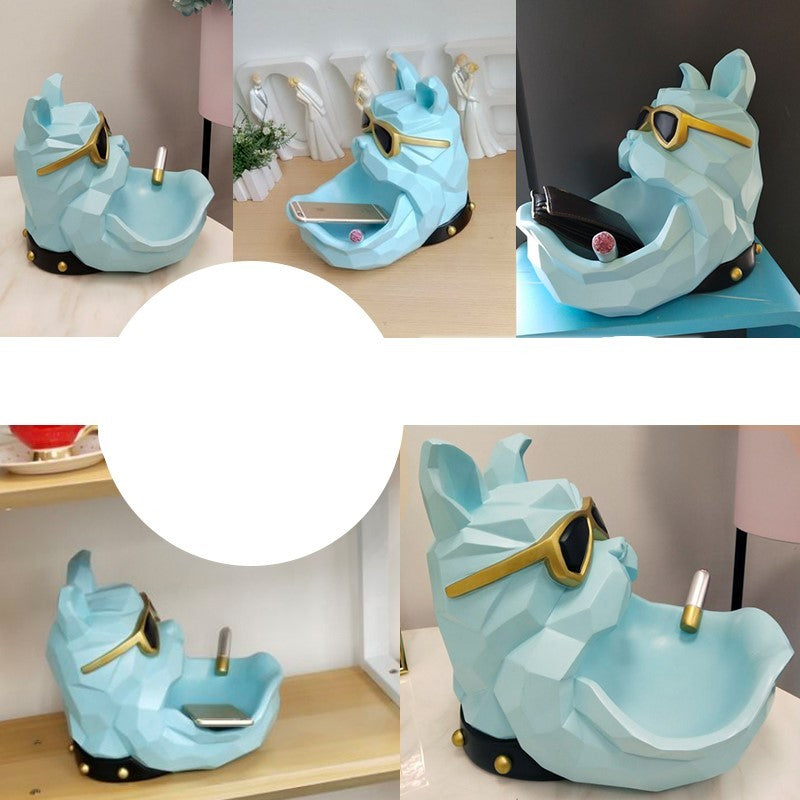 European Style Creative Resin Animal Key Storage Decoration
