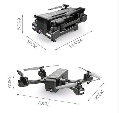 Foldable Quadcopter Drone – Portable RC with Camera Option