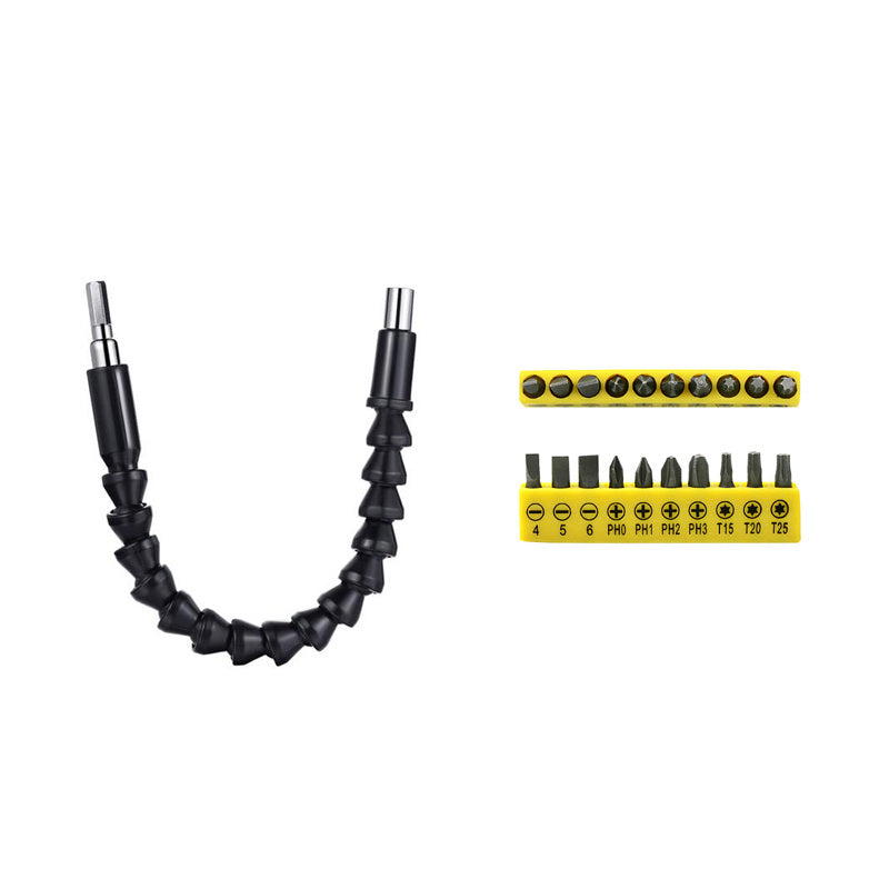 1/4" Hex Flexible Drill Bit Extension – Bendable Shaft, Magnetic