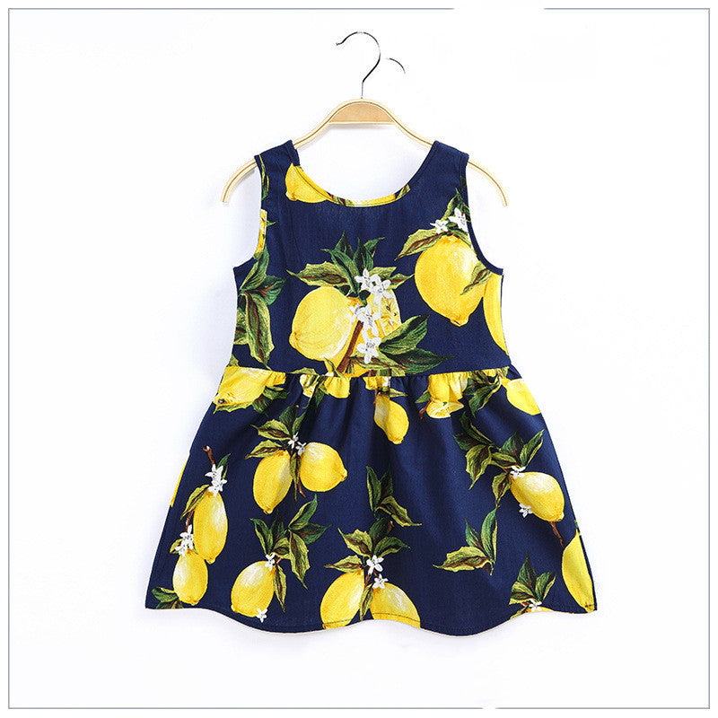 Sleeveless Vest Children's Dress