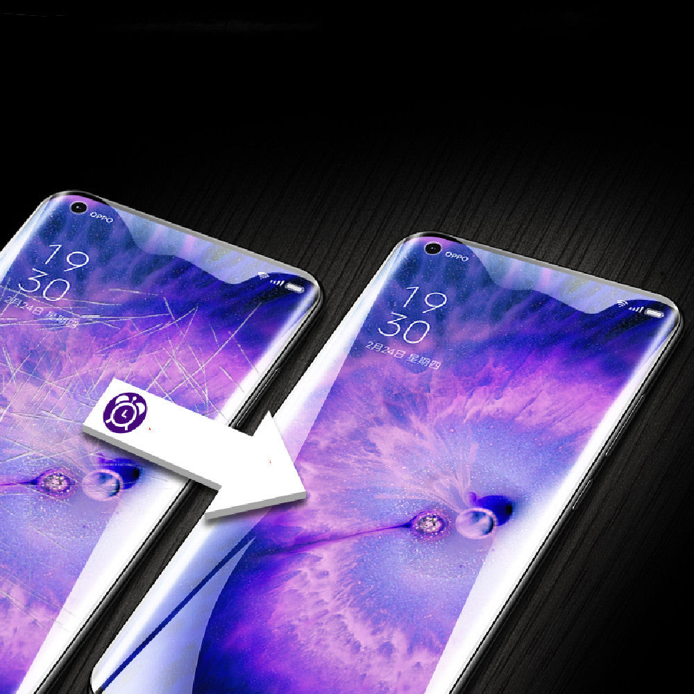 Findx5 Tempered Water Coagulated Film Mobile Phone