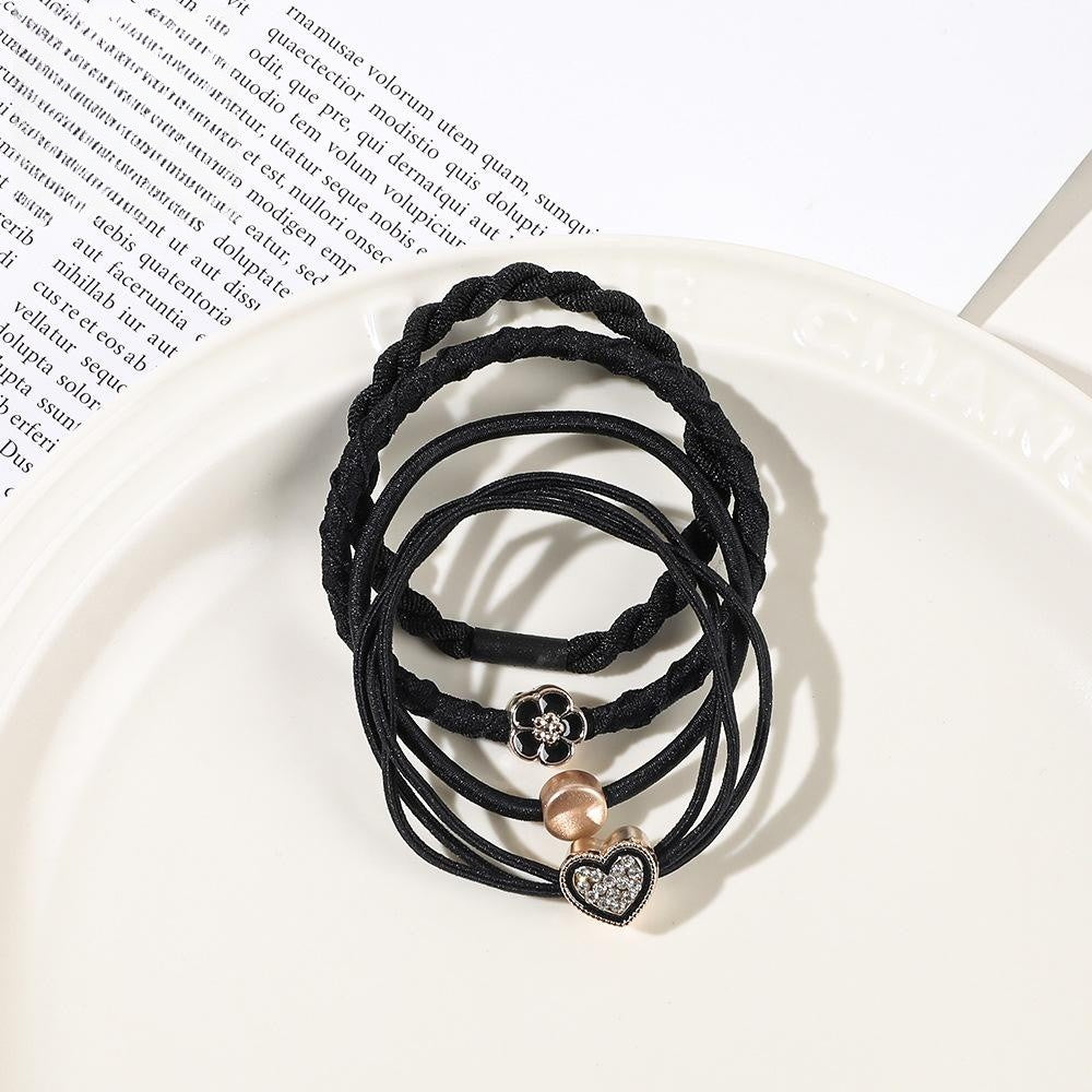 Basic High Elastic Rubber Band All-match Hair Headband Hair Rope Hair Accessories Headdress