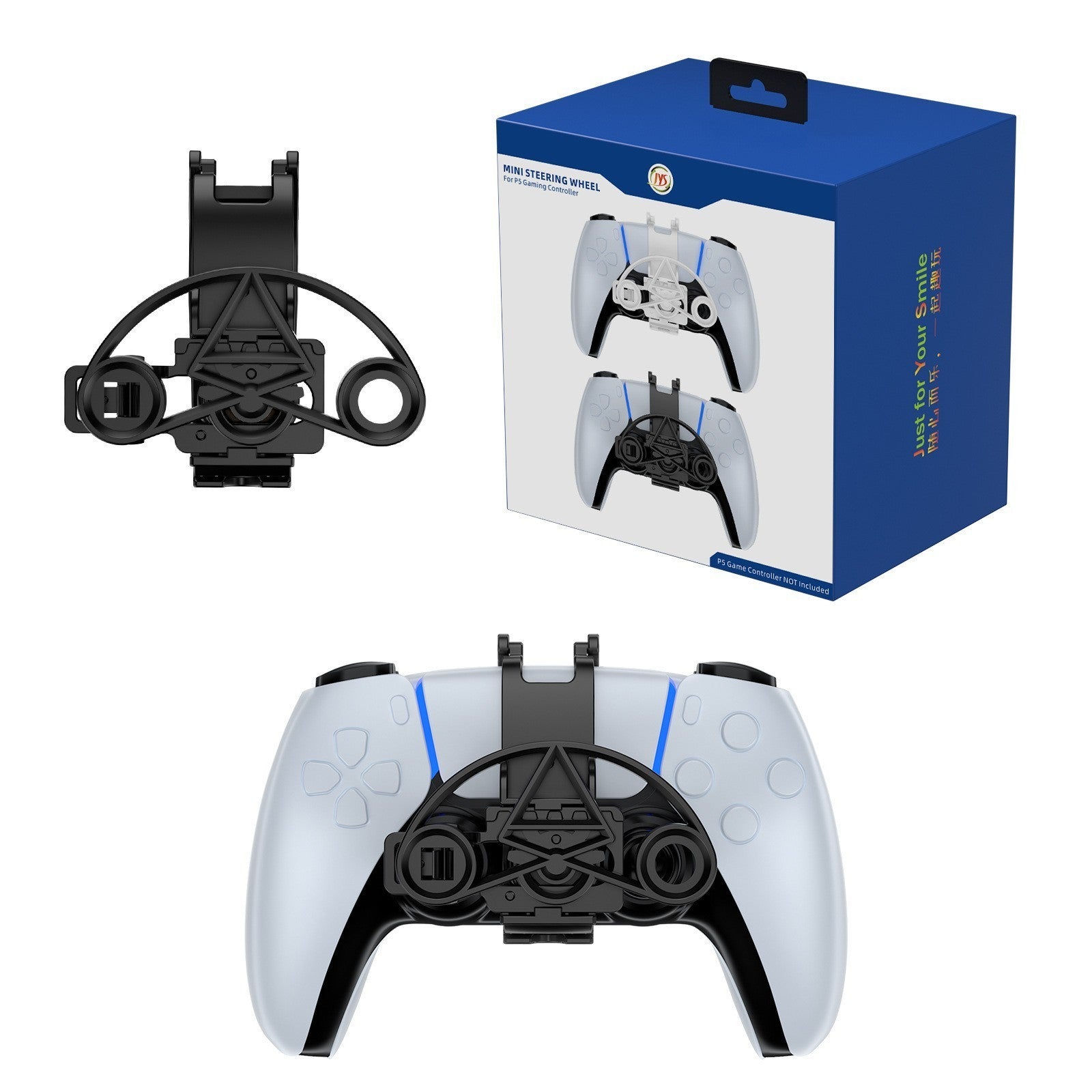 5 Game Handle Racing Steering Wheel