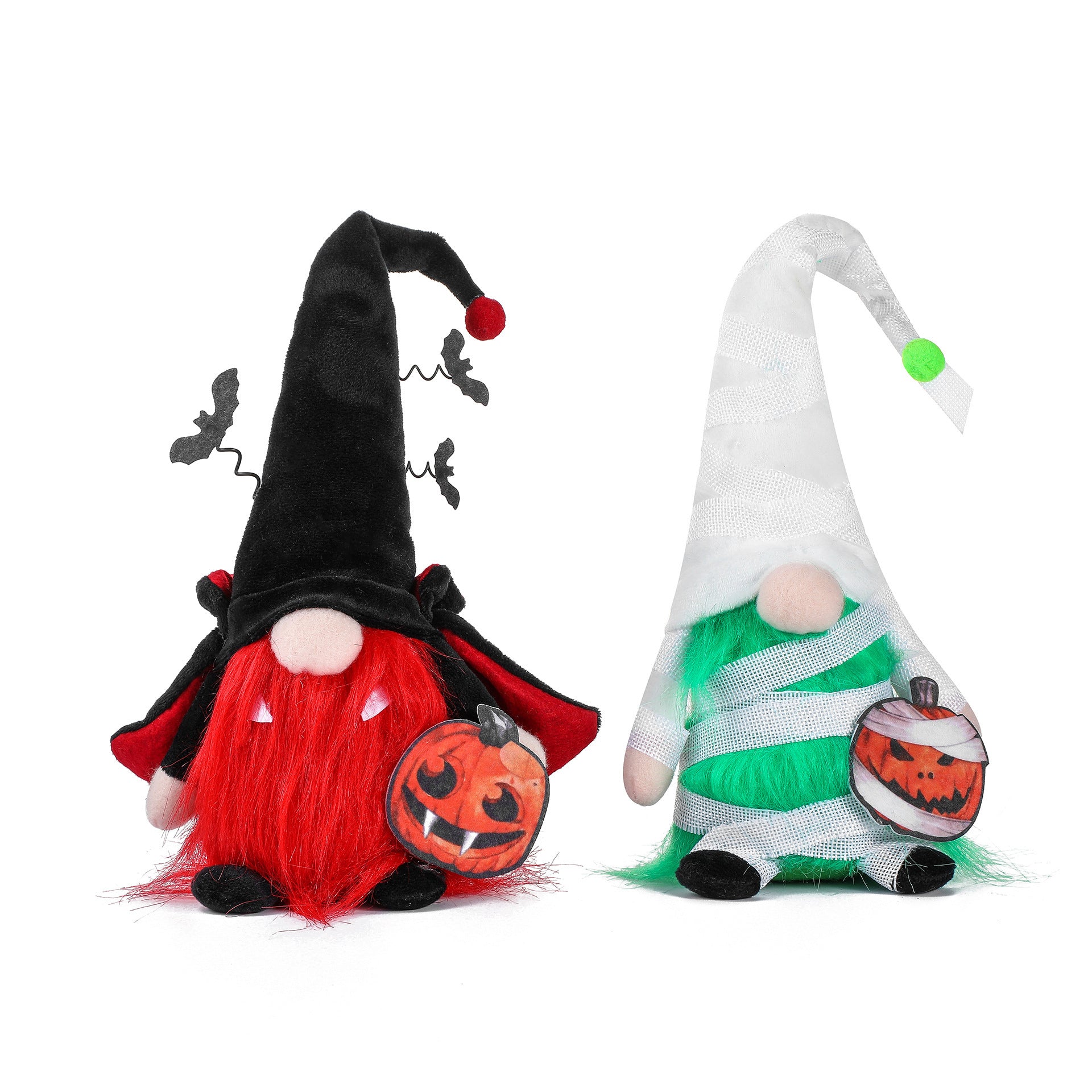 Halloween Faceless Vampire Pumpkin White Bandage Doll Ornaments Doll Party Dress Up Props