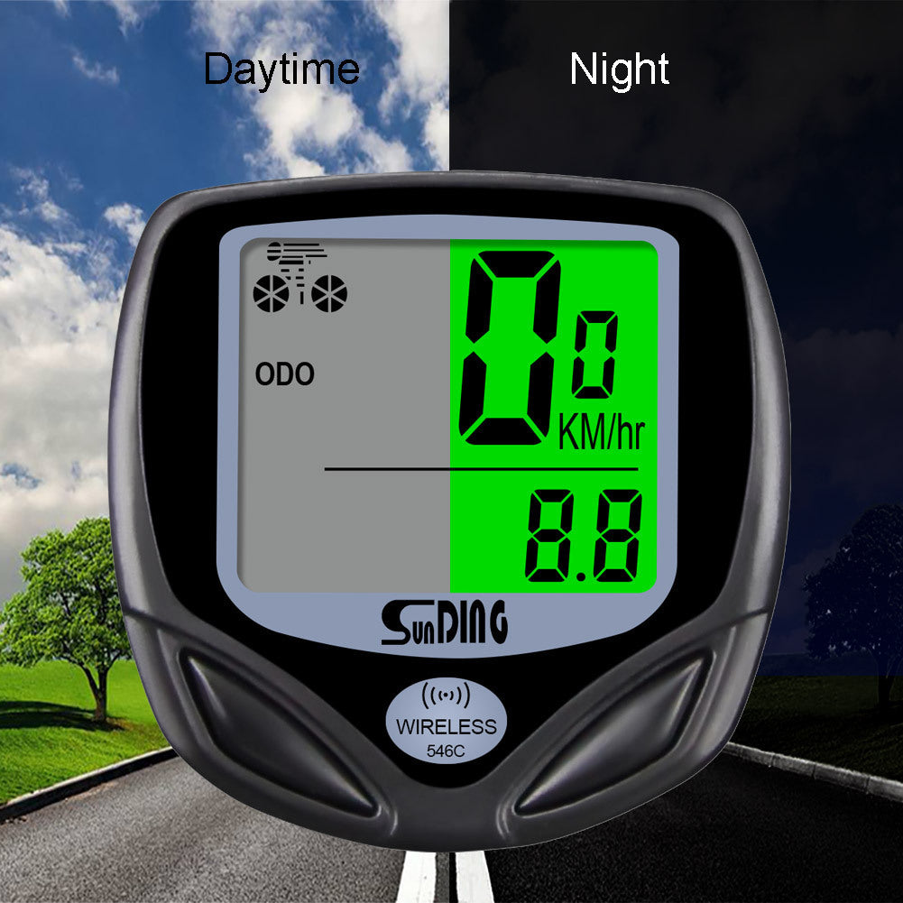 Bicycle Odometer and Sports Electronic Stopwatch Chronograph