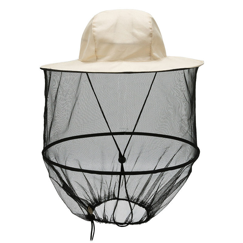 Anti Mosquito Bucket Hat Quick-dry Casual Sun-proof Fishing Hat
