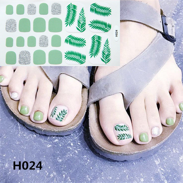 Toenail Sticker Mask Craft Summer