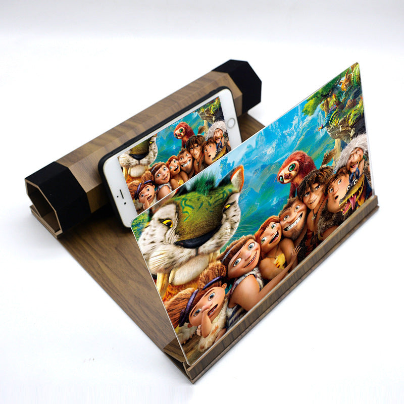 3D HD Mobile Phone Screen Amplifier with Foldable Stand – Radiation-Proof
