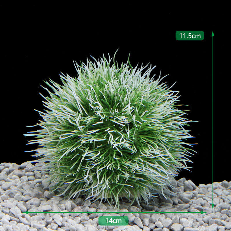 Artificial Grass Ball Water Plant Aquarium Decoration Landscaping Algae Ball