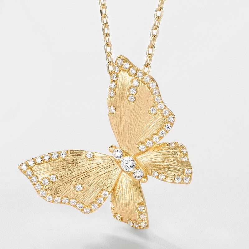 Fashion Personality Retro Butterfly Pendant For Women