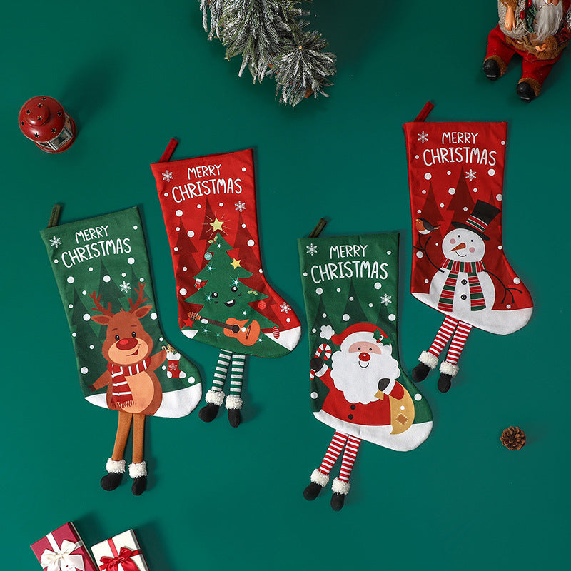 Stylish European-Style Non-Woven Fabric Christmas Pendant Ornament