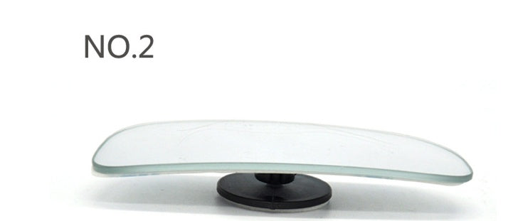 Infinity Car Rearview Mirror with Adjustable Small Round Blind Spot Mirror, Wide-Angle Auxiliary Reflective Lens