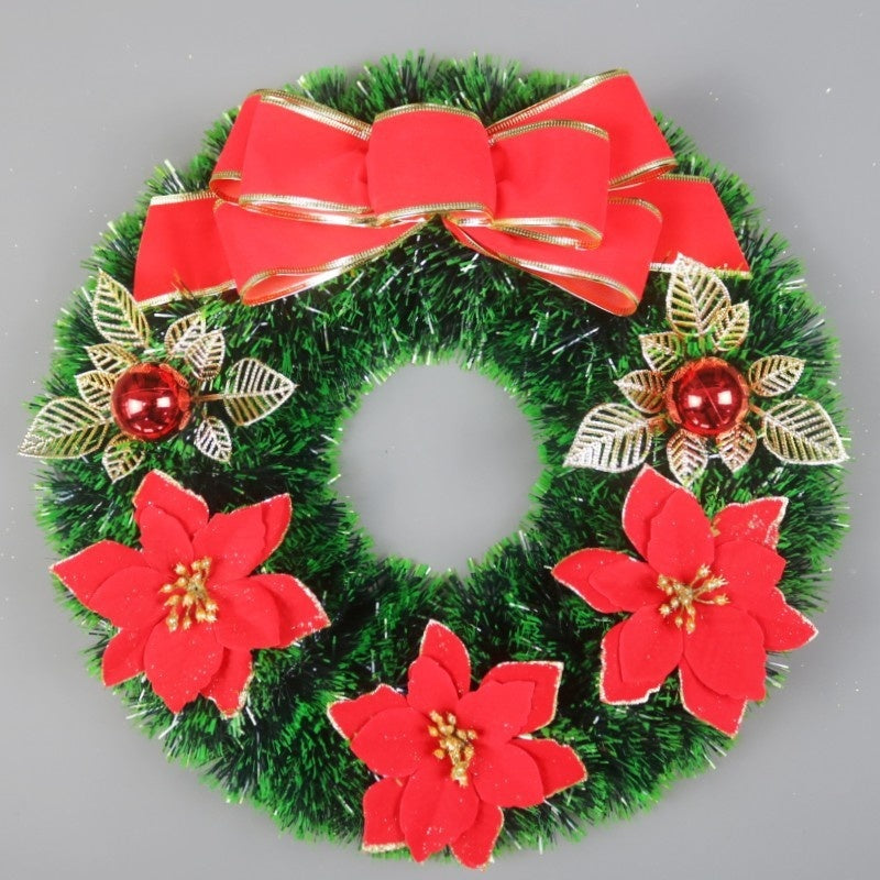 Christmas Festival Wreath Door and Window Hanging Decoration