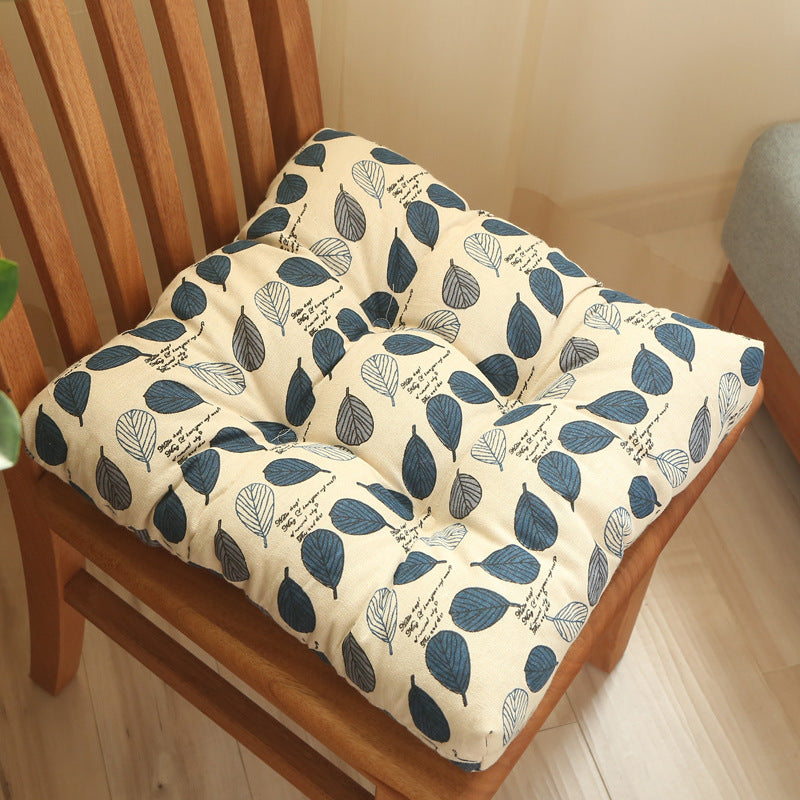 Thicken Belt Straps Chair Cushion Seat Cushion Breathable Fabric Butt Seat Cushion
