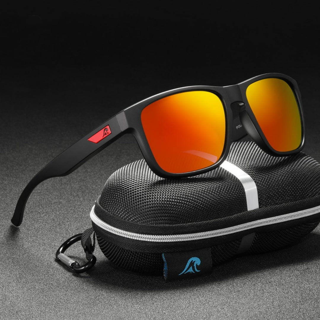 Men's Polarized Plastic Frame Sunglasses – All-Match Style