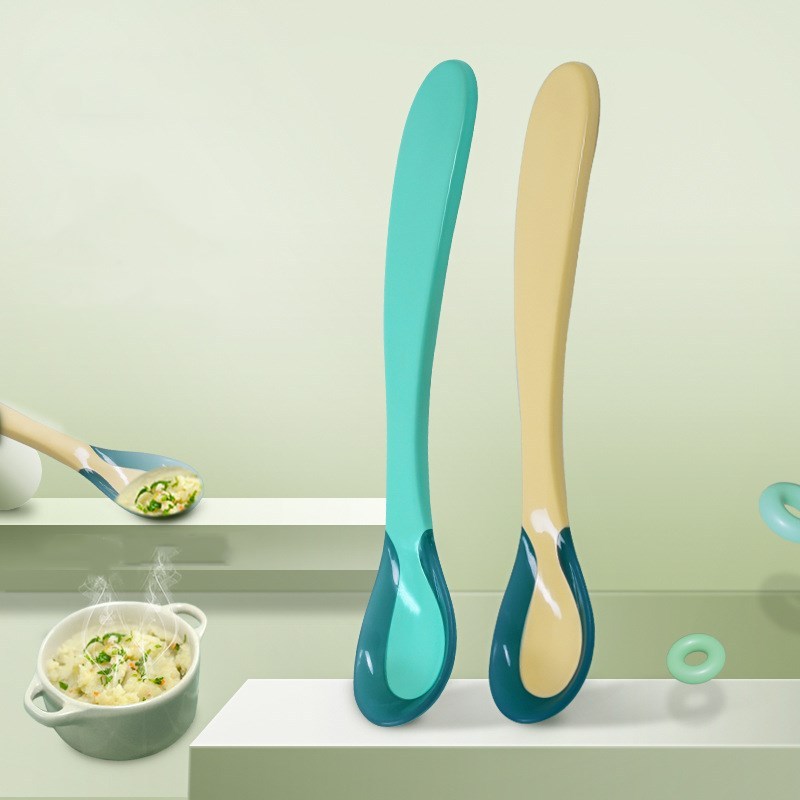 SafeTemp Anti-Scald Baby Food Spoon – Heat-Sensing Feeding Spoon
