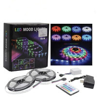 5050 RGB LED Strip Light Set with 24 Key Remote