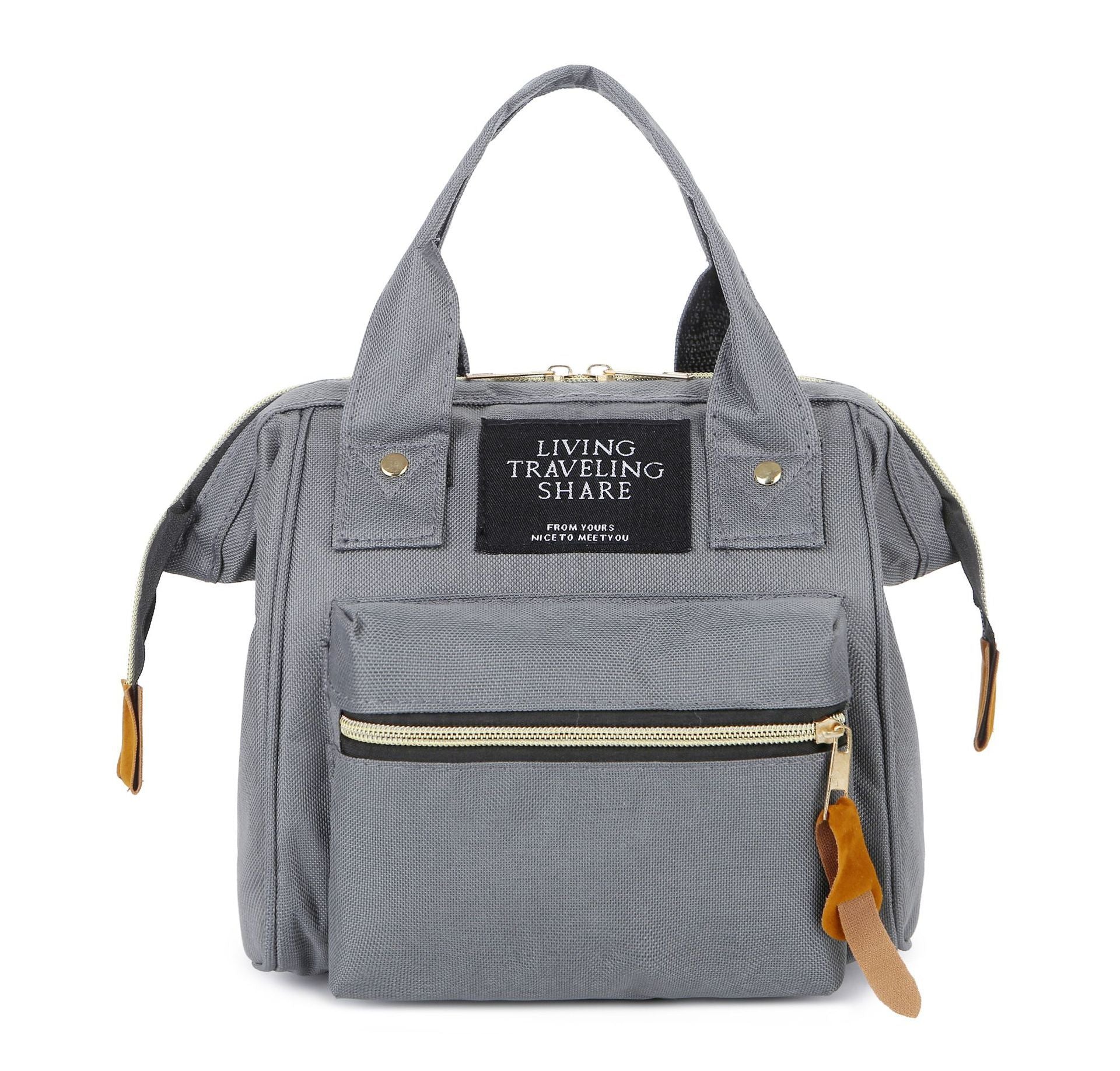 MomMini Oxford Shoulder Backpack – Compact, Cute & Functional for Moms