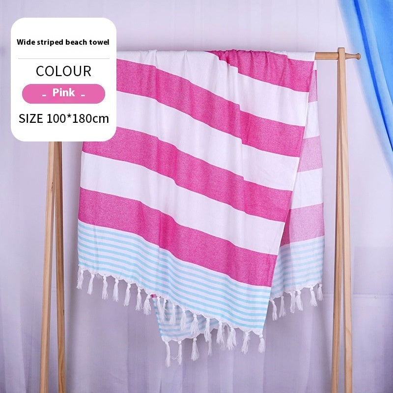 Blype Tassel Plus-sized Thick Absorbent Bath Towel
