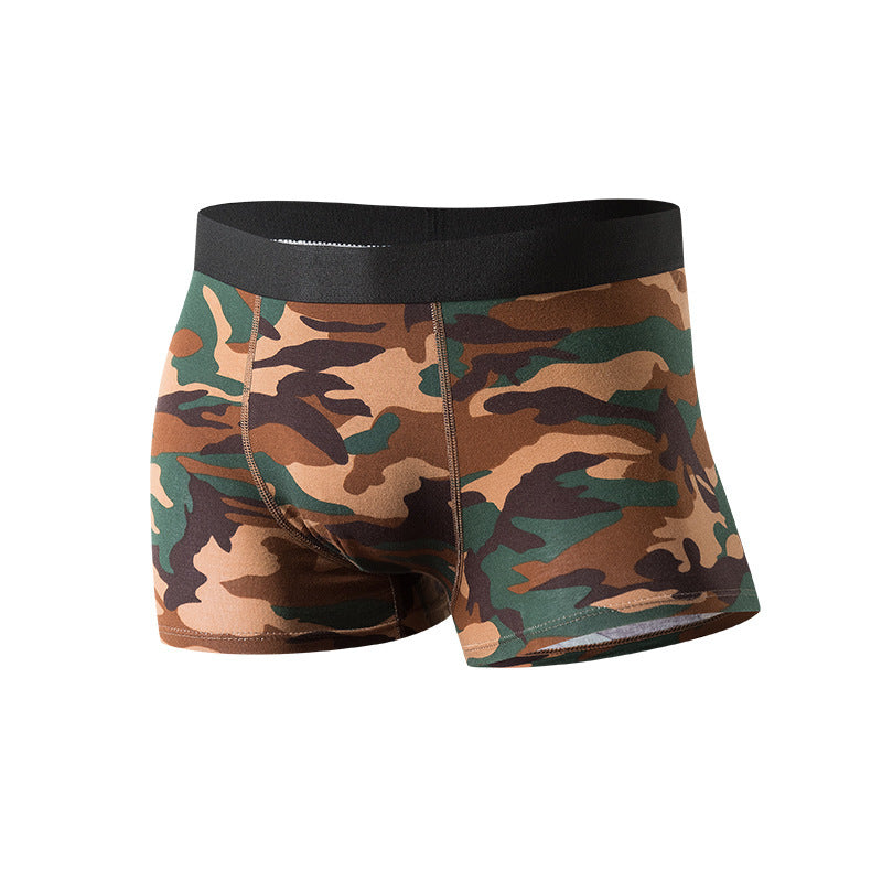 Men's Cotton Camouflage Underwear