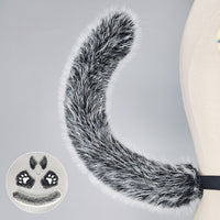 Wolf Tail Black And White