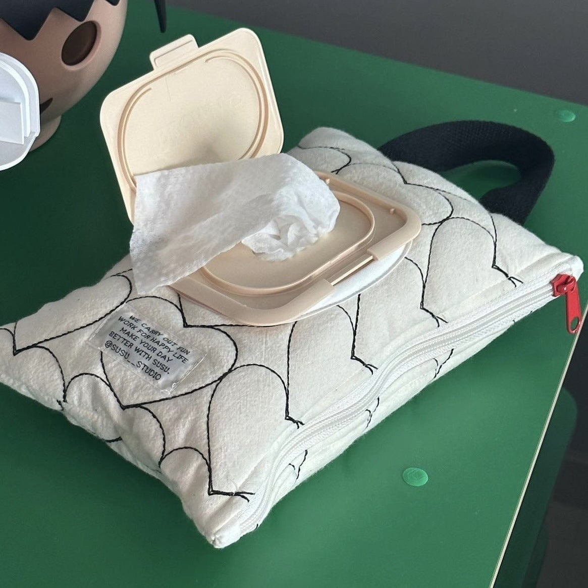 Wet Tissue Portable Removable Flip Tissue Box