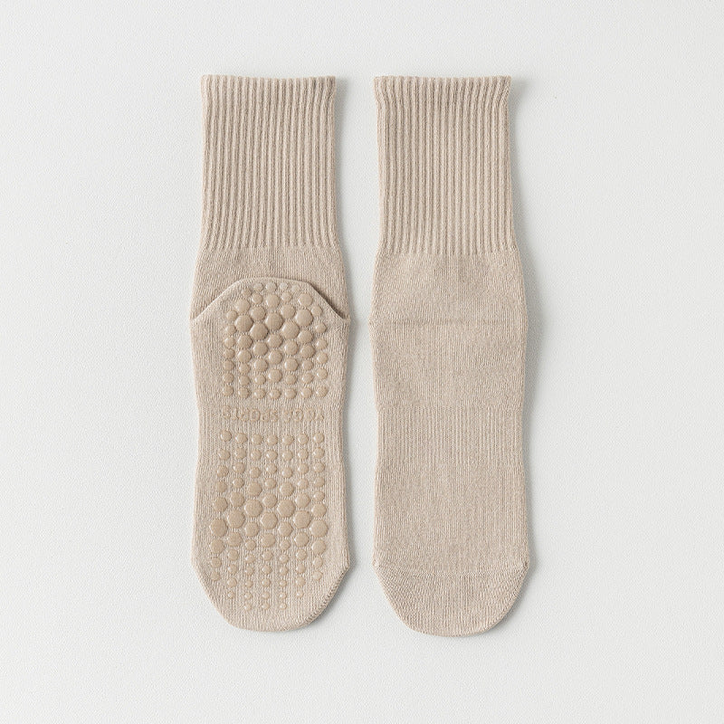 Women’s Non-Slip Yoga Socks Tube Fitness Dance Pilates Sports
