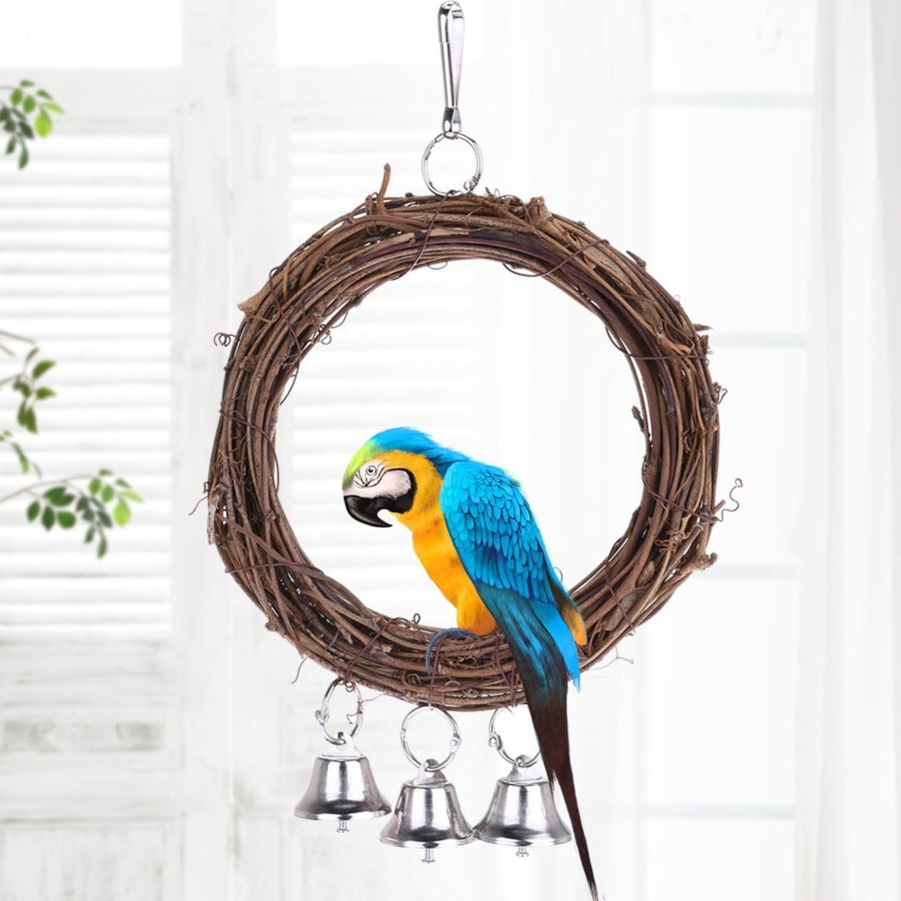Parrot Swing Hanging Toy