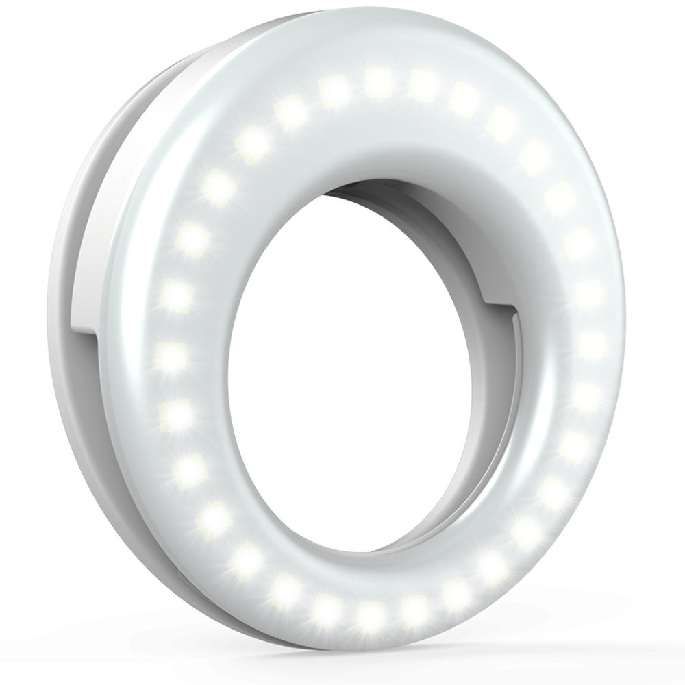LED Selfie Ring Light for Cell Phone Photography and Video Lighting