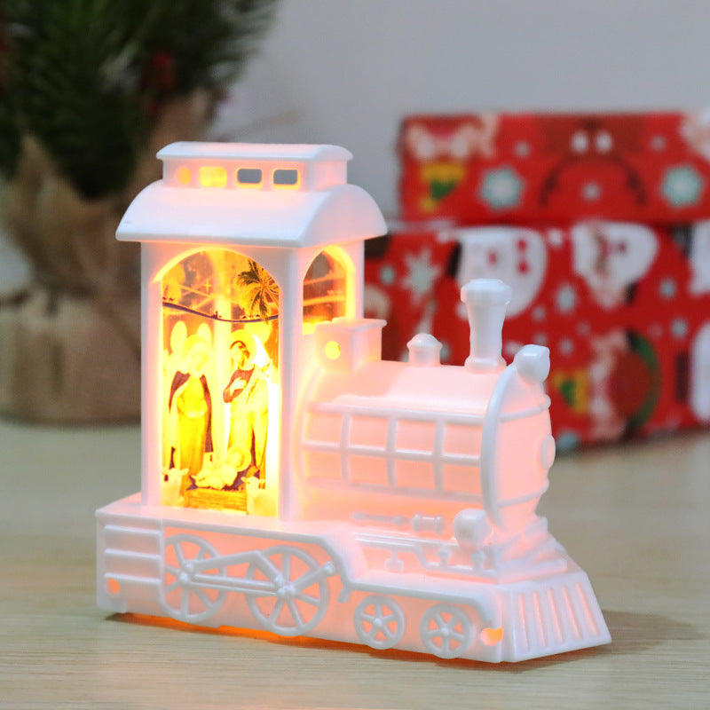 Small LED Wind Lantern Luminous Night Light for Elderly